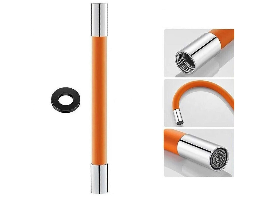Extensor De Bica Universal Com Espuma, Para Torneiras De Banheiro Ou Chuveiro, Branco