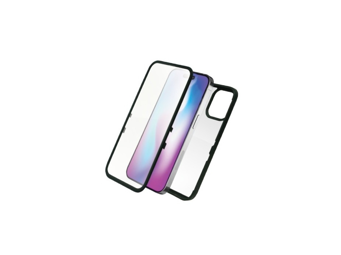 Capa Ultraresistente para iPhone 14 Pro TIGER Vidro Temperado Transparente