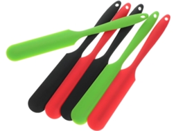 De 6 Espátulas De Silicone Para Confeitaria, Espátula Longa Para Creme E Manteiga, Utensílio De Gokoco