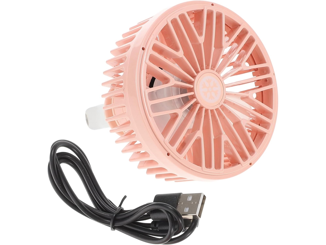 Ventilador Pequeno De Encaixe Para Saída Ar Do Carro, Compacto E