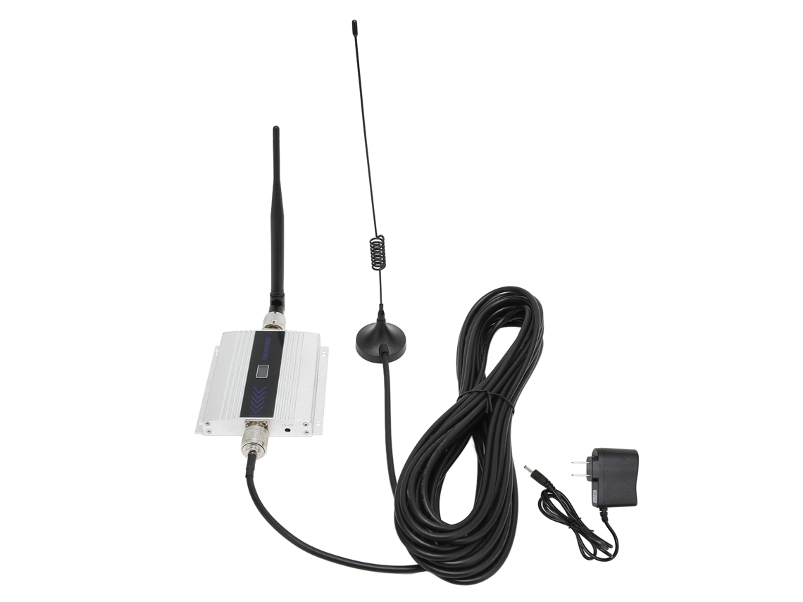 2026zentro-repetidor De Sinal Móvel Cdma 850mhz Amplificador Booster Extensor De Sinal Celular Prata