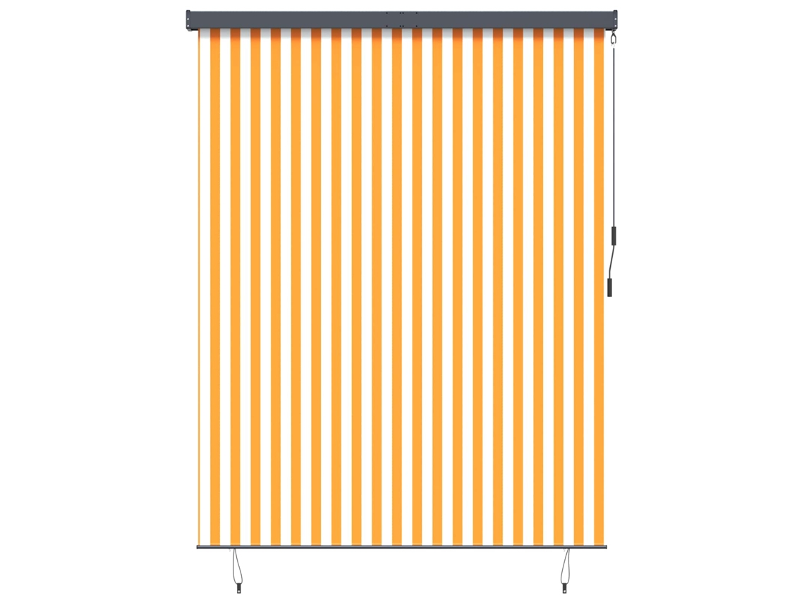 Módulos De Janelas E Portas Vidaxl Laranja Tecido (220x250 Cm)