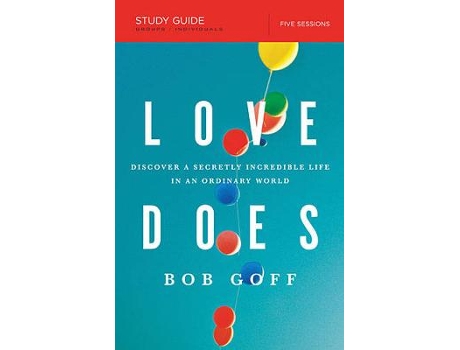 Livro love does study guide de bob goff (inglês)