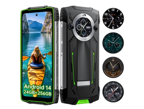 Smartphone OSCAL Pilot 2 6.5'' 24Gb 256Gb Duplo Sim 4G Verde
