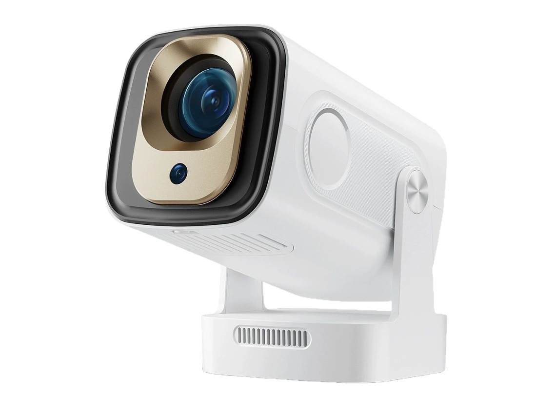 Mini projetor portátil, compatível com 4K 1080P, Wi-Fi de banda dupla 6,5G, Bluetooth 5.4, correção automática de distorção trapezoidal CXC (HY260 Pro)