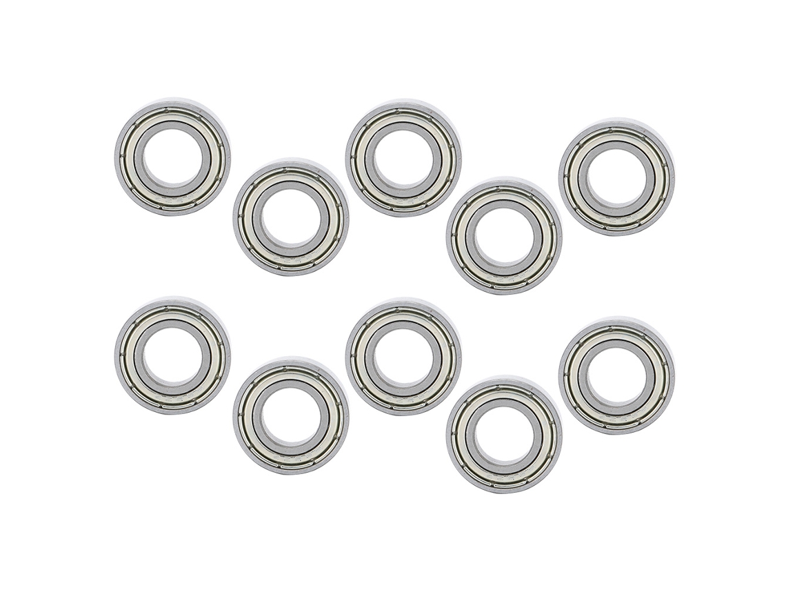 10 Peças Acessórios De Metal Prata Para Impressora 3d V-slot Motor Nema23 Rolamento 688zz