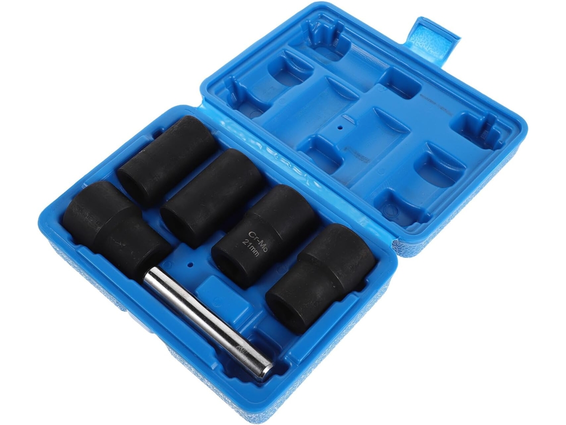 Kit Extrator De Porcas De Roda, Extrator De Parafusos Danificados, Parafusos, Soquetes, Fixadores Emperrados