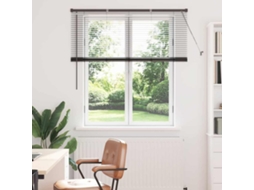 Vidaxl Persianas Venecianas Preto 130 X 135 Cm Alumínio