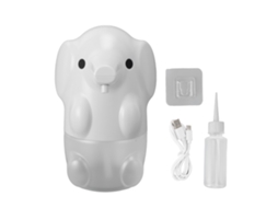 Dispensador de Sabão Automático Sem Contato Usb Recarregável Espuma para Banheiro Hotel Branco