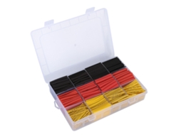 800 Mangas Termorretráteis: Proteção Para Fios E Cabos (vermelho, Amarelo, Preto)