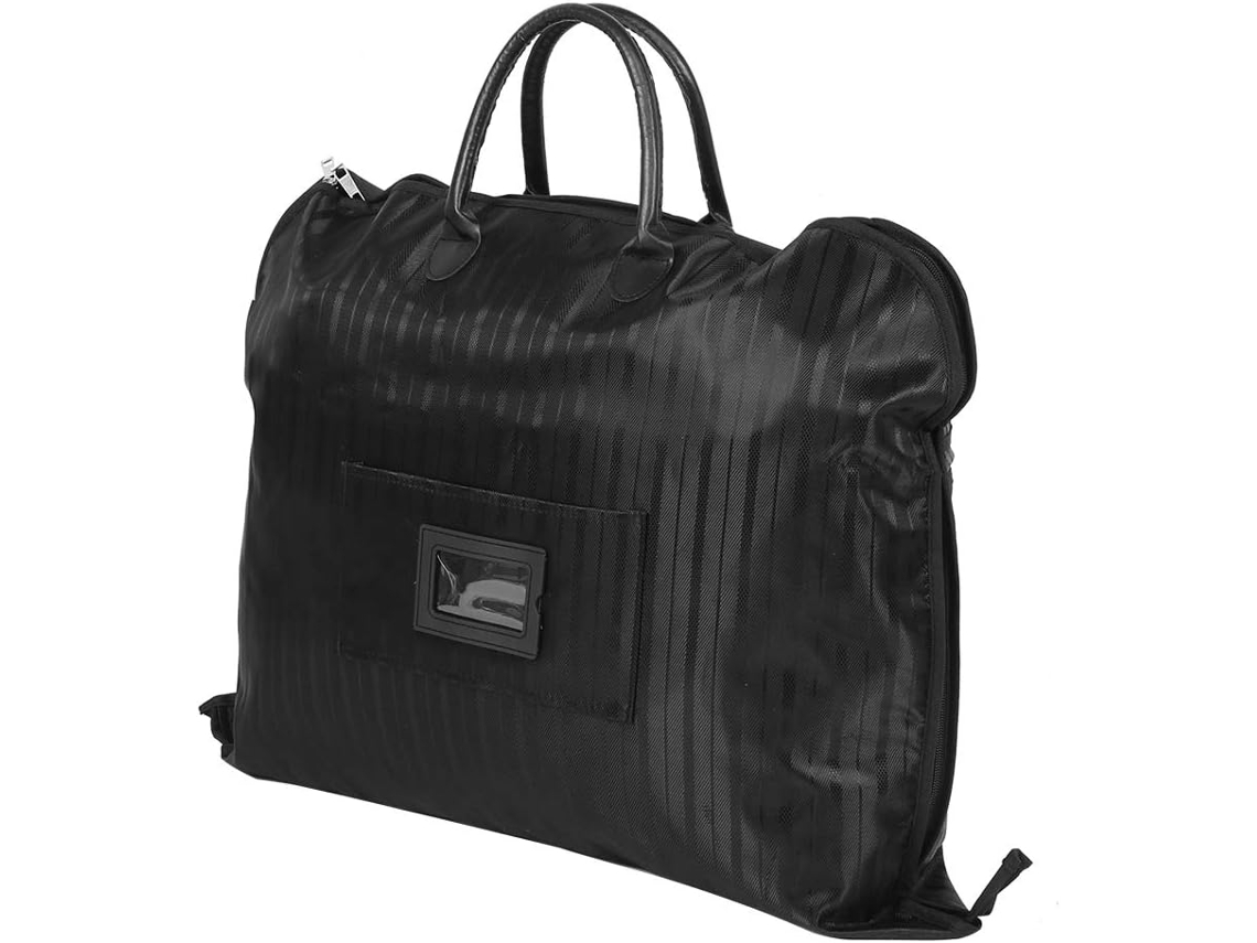 Mala para Terno, Armazenamento e Proteção Ideais para Viagens, Mala Premium para Roupas de Negócios BRILVIBERA (preta)