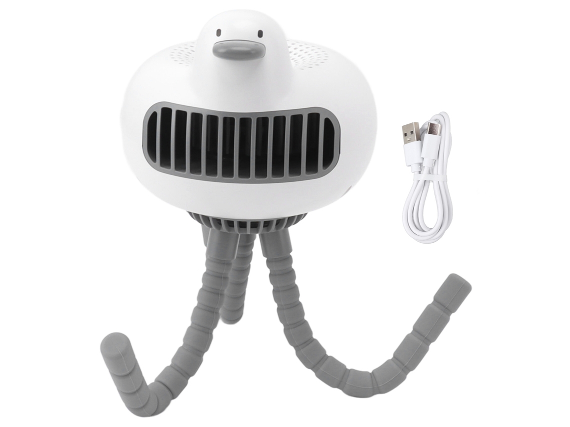 Ventilador Portátil para Carrinho de Bebê com Clip S/MARCA