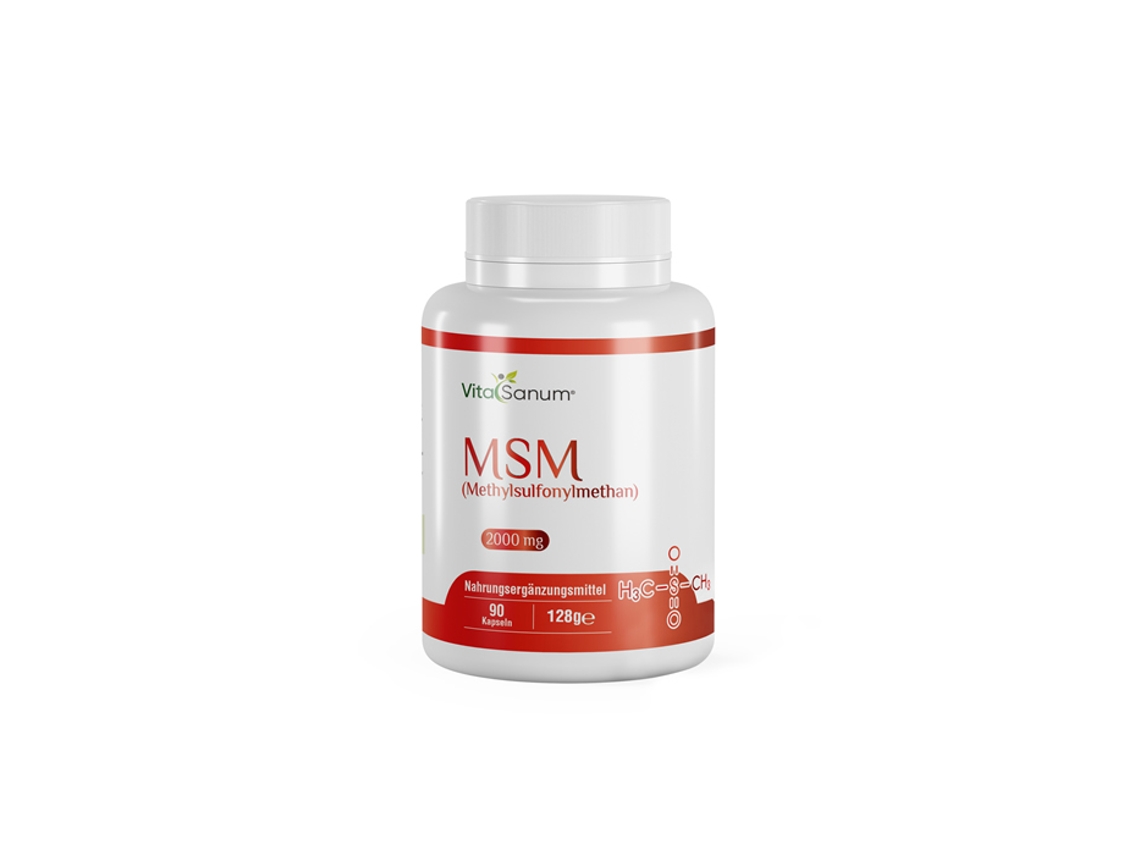 Vitasanum® - Msm (methylsulfonylmethan) 2000 Mg 90 Tabletten