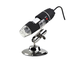 Microscópio Eletrônico Compacto para Viagem de Alta Definição 1600x Lupa Digital Industrial Cosmética Usb com Tripla Função, 8 Leds STELASPLEN