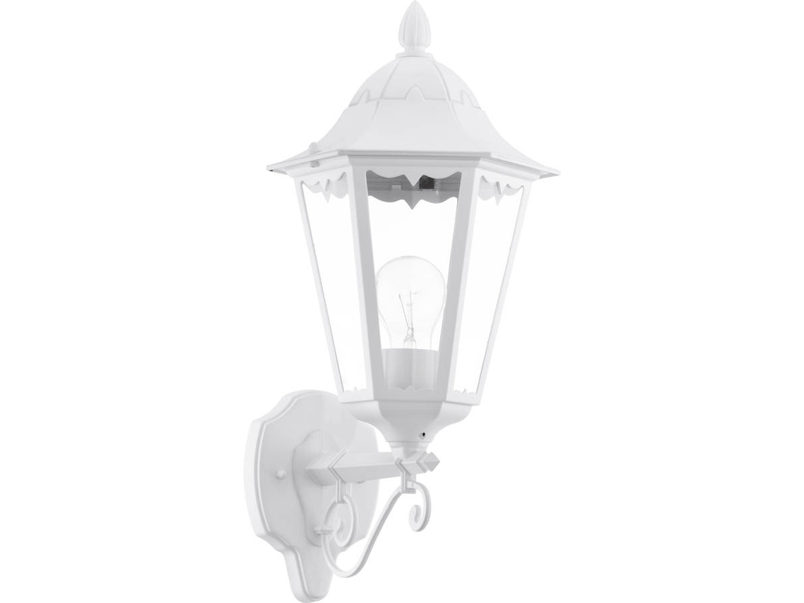 Candeeiro Exterior de Parede EGLO Navedo Up Branco 475 mm