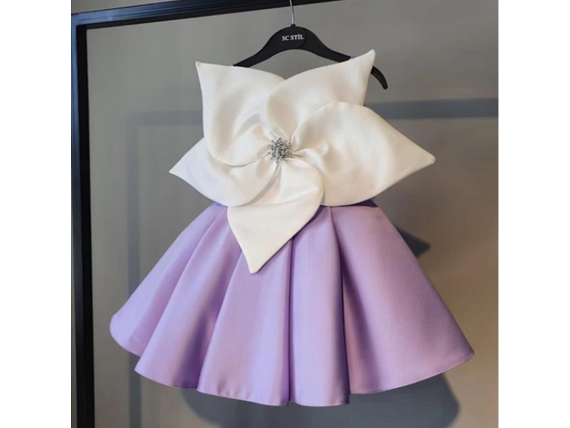 Traje de Natal Festival Party Dress Princesa Vestido 150Cm