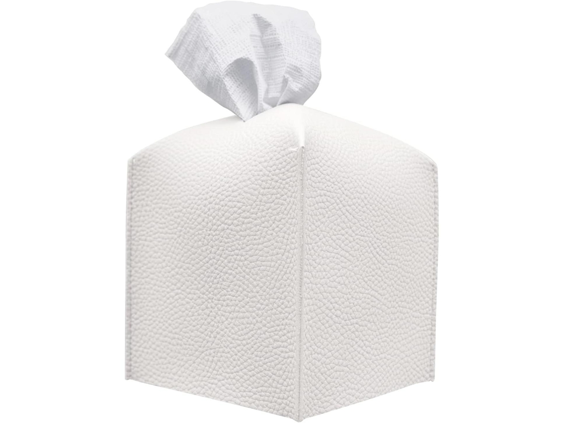 Moda Moderna Quadrado Imitação Couro Tecido Caixa Conjunto Pode Ser Usado Para Vaidade Do Banheiro, Bancadas De Cozinha, Mesa De Escritório