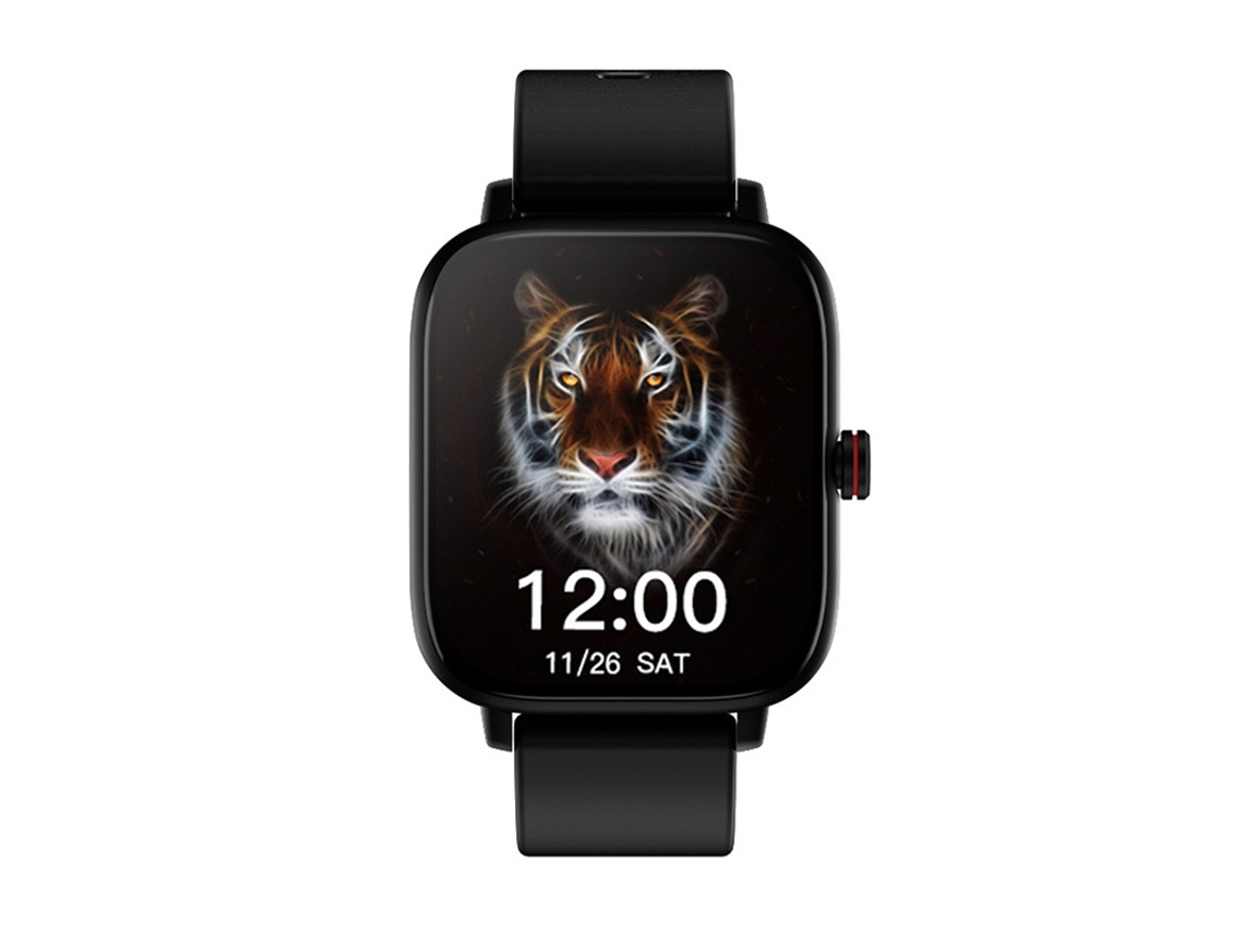 Smartwatch YIZHOOD Te380 Ecrã Sensível Ao Toque de 1.7 Inch Preto