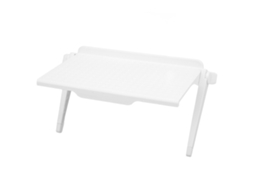 Estantería De Monitor Abs Con Rodas De Silicona Ajustable Y Resistente Para Tv, Teléfono Y Pantalla