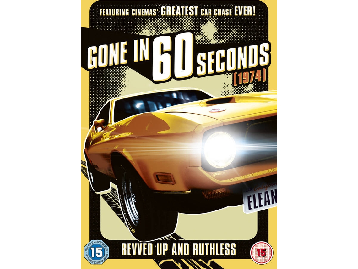 DVD Gone in 60 Seconds (1974) Inglês