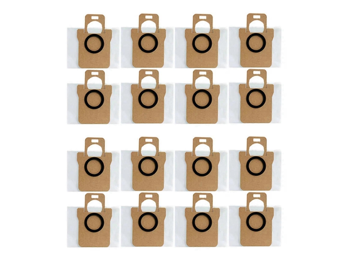 16 Sacos de Pó para Dreame Bot L30 Ultra com S/MARCA