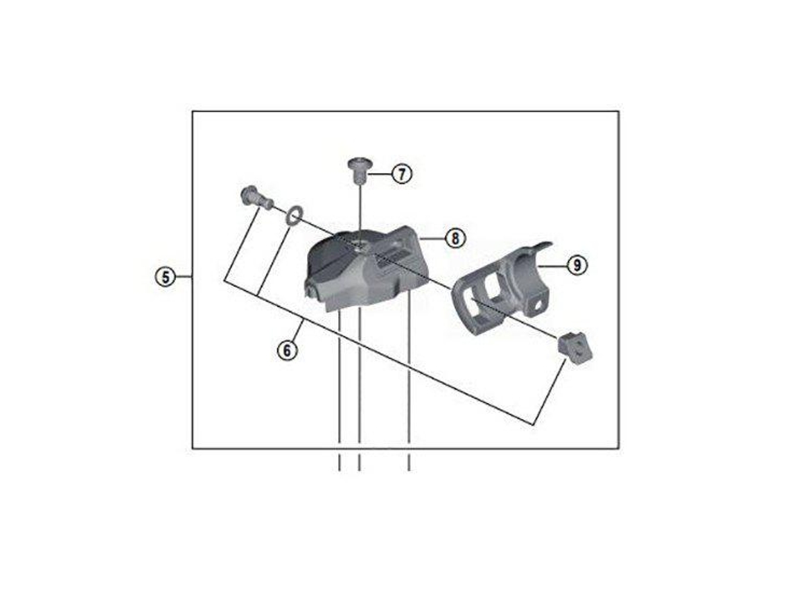 Shimano Xt M8000 I-Spec-Ii Right Hand Cover