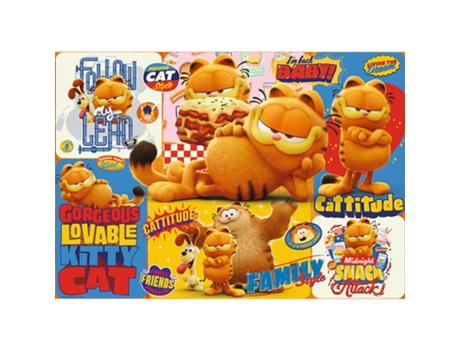 Puzzle 1000 As Aventuras De Garfield Garfield Trefl 10935 Trefl Puzzle