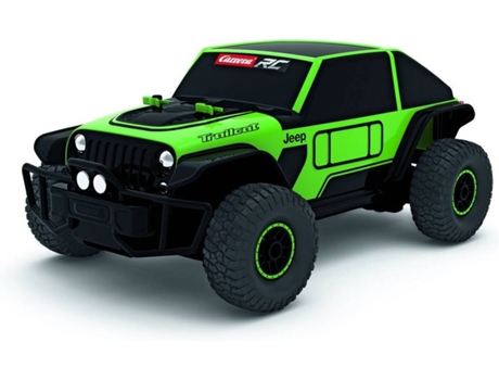 Carro Telecomandado CARRERA-TOYS Jeep Trailcat Verde (Idade Mínima: 6 - Até: Até 10 km/h - Alcance: 50 m)