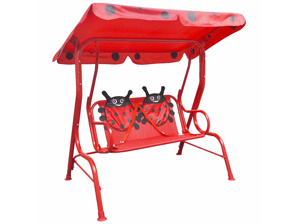 Swing Chair, Swing Chairs Vidaxl Vermelho Tecido (n/a)