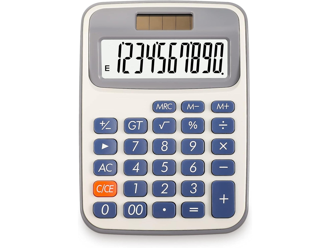 Calculadoras Básicas Mini Calculadoras De Bolso Pequenas Calculadora Com Tela Grande Calculadora De Dupla Potência, 4,7 X 3,4 Polegadas Everley891