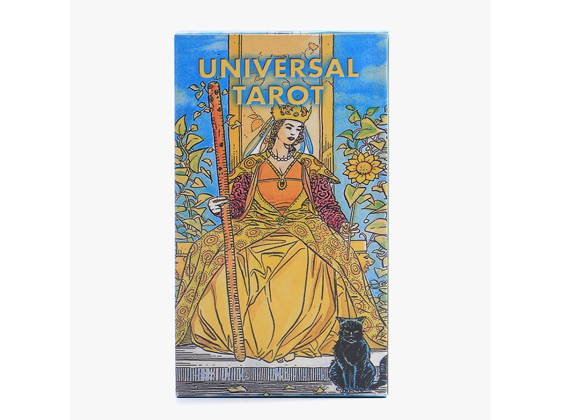Universal Tarot 12x7, Um Jogo De Tabuleiro Totalmente Novo Contendo 78 Cartas De Oráculo.