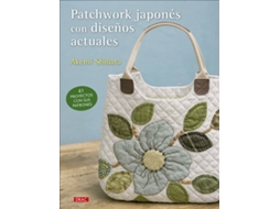 Livro Patchwork Japonés Con Diseños Actuales de Akemi Shibata (Espanhol)