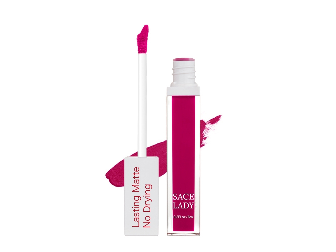 6ml Batom Líquido Mate Impermeável Com 23 Cores De Longa Duração Não Pegajoso Brilho Batom Cosmético (12)