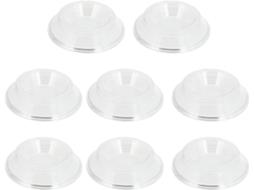 Partykindom Almofadas Protetoras Transparentes De Policarbonato Para Piano Vertical, 8 Peças Antiderrapantes Para