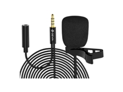 Microfone Smart Series DEVIA P/ Smartphone 3.5Mm Preto