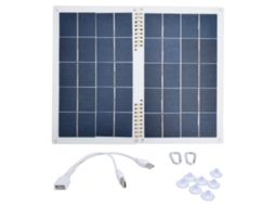 Kit de painel solar de 20 W (material de silício monocristalino à prova d'água, para transporte emergencial de veículos recreativos e barcos)