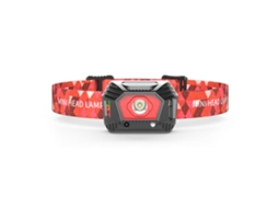 Lanterna Frontal Led Recarregável Usb Com Sensor Mãos Livres À Prova D'água Para Pesca Camping Hiking