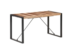 Dining Table, Dining Tables Vidaxl Marrom Madeira (140 X 70 X 75 Cm)