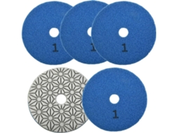 Conjunto De 3 Discos Lixa Para Polimento Granito, Concreto E Mármore,