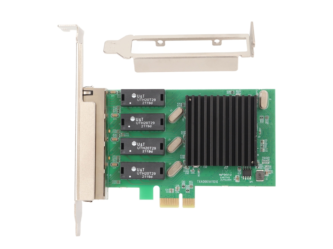 Placa de Rede LAXISCREED Pcie 4 Portas Gigabit