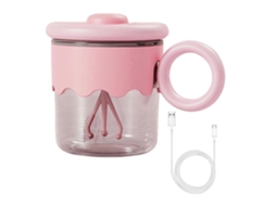 Caneca de Café com Misturador Elétrico Automático, 400ml, Recarregável Via Usb, com Tampa e Alça, Ideal para Casa, Escritório e Viagens. TAISHENGDA