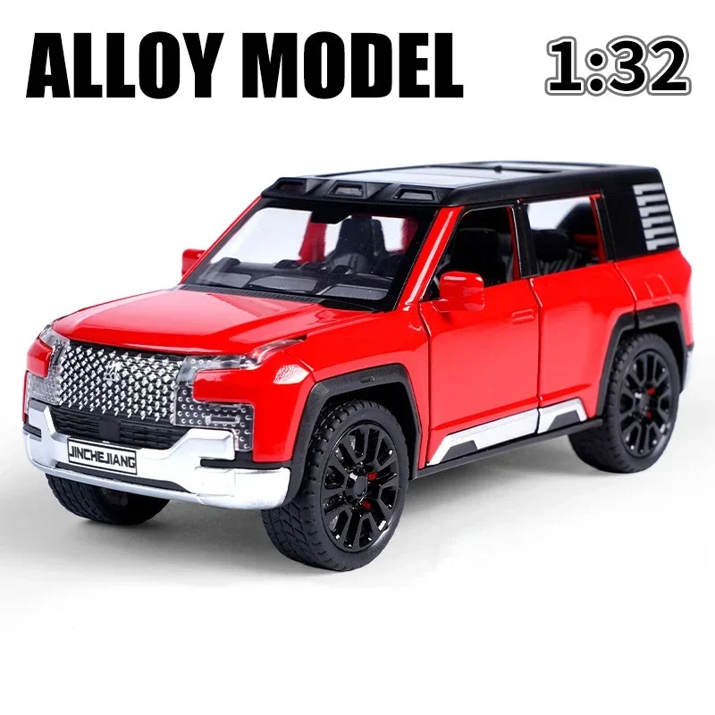 (u8 Vermelho) 1:32 - Modelo De Carro - Simulação De Som E Luz