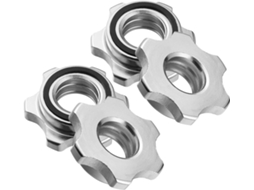 Conjunto De 4 Porcas Antiderrapantes Para Barras Halteres, Presilha