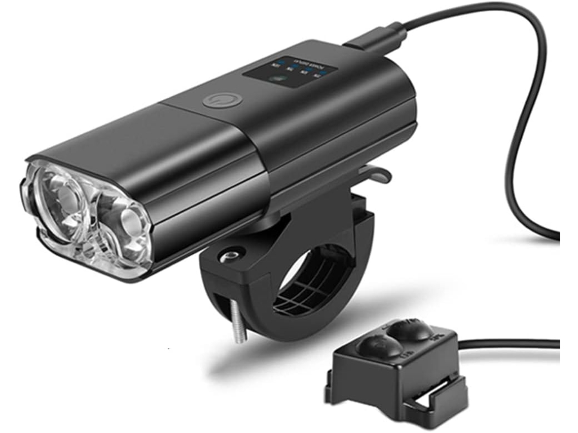 Farol De Bicicleta 1000 Lúmens Com Bateria Externa 4000 Mah, Ideal