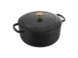 Bellamonte Cocotte 24 Cm Redondo Preto Ferro Fundido BALLARINI