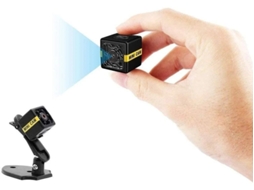 Minicâmera espiã Bestvite HD 1080P com visão noturna e detecção de movimento, portátil para esportes internos e externos