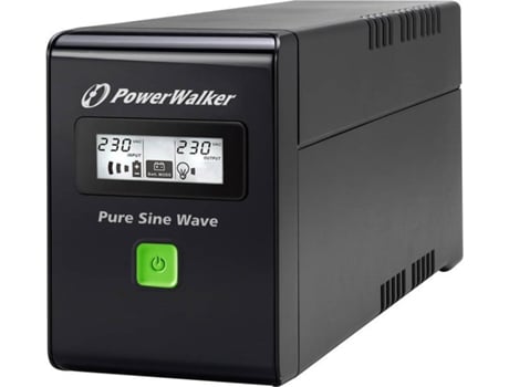 Ups POWERWALKER VI 600 SW 3 tomadas