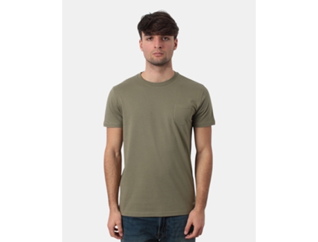 T-shirt De Homem 40 Weft Taschino Oliva Poliéster Verde (2xl)