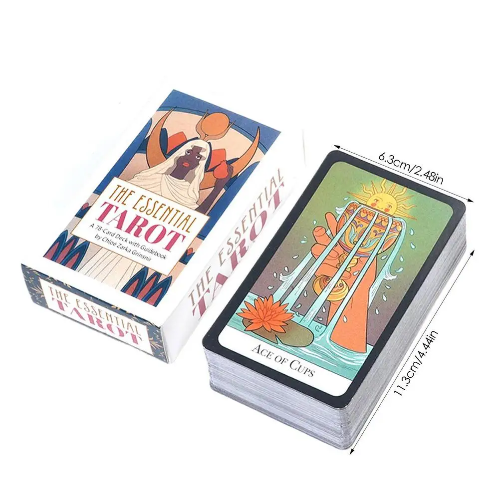 Cartas de Tarô Selecionadas: 78 Cartas Oráculo um Jogo de Adivinhação MDUG (versão em Inglês)