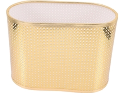 Abajur de Tecido Quente para Sala de Estar, Estilo Dourado SFUSHOS